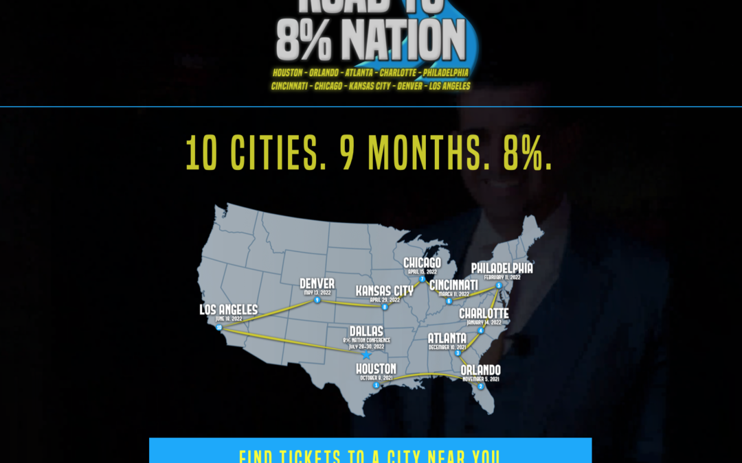 Road To 8% Nation – Los Angeles – 10 Cities in 9 Months
